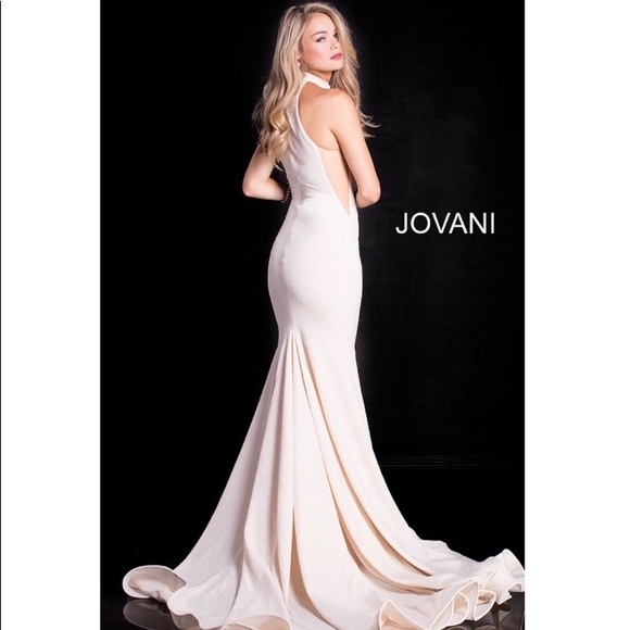 Jovani mermaid glitter gown! Perfect for pageants! - Picture 2 of 5